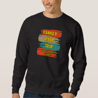 Familienurlaub auf Retroreise Wiedersehen Sweatshirt