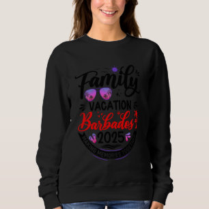 Familienurlaub Barbados 2025 Matching Sommer Vaca Sweatshirt