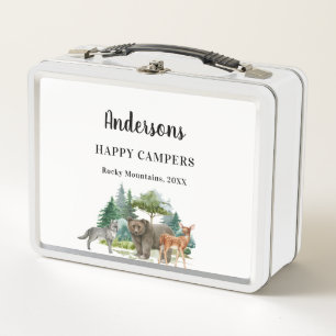 Familienurlaub Bärenwaldtiere Metall Brotdose