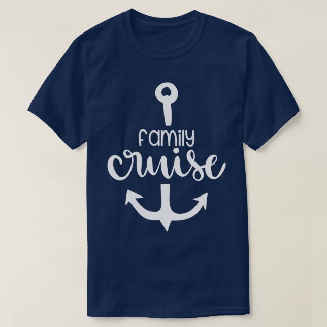 Familienurlaub Bootsanlegestelle Kinder Erwachsene T-Shirt (Design vorne)