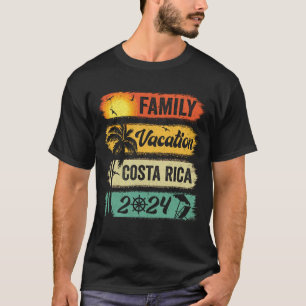 Familienurlaub Costa Rica 2024 Gewitter Matching G T-Shirt