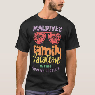 Familienurlaub der Malediven - Matching Outfit T-Shirt