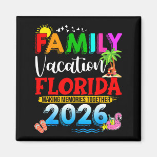 Familienurlaub Florida 2026 passende Sommergruppe Magnet