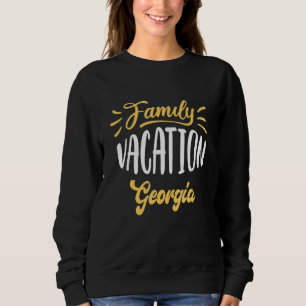 Familienurlaub Georgia Passende Familiengruppe Geo Sweatshirt