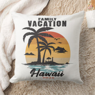 Familienurlaub Hawaii 2026 Tropisch Kissen