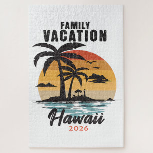 Familienurlaub Hawaii 2026 Tropisch Puzzle