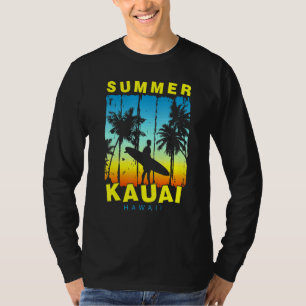 Familienurlaub Hawaii Kauai Sunset Beach T-Shirt