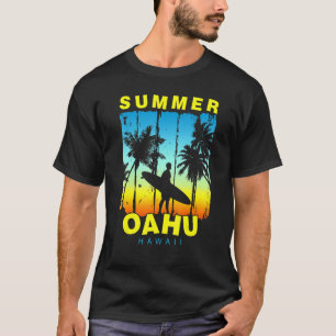 Familienurlaub Hawaii Oahu Sunset Beach T-Shirt