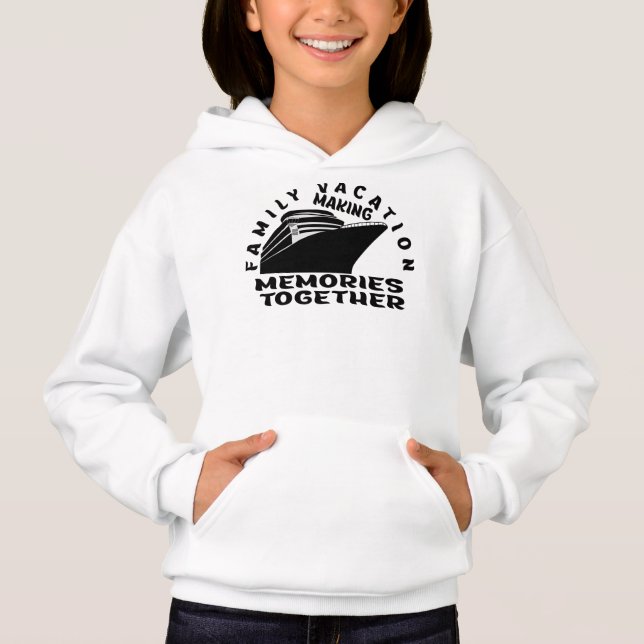 FAMILIENURLAUB. HOODIE (Vorderseite)