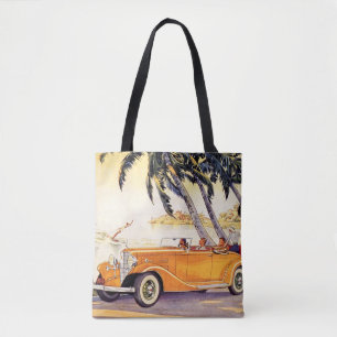 Familienurlaub im Oldtimer-Cabrio