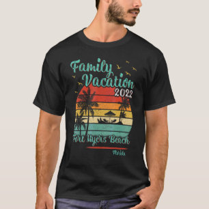 Familienurlaub im Vintage-Stil 2022 Florida Fort M T-Shirt