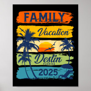Familienurlaub in Florida 2025 - Matching Famil Poster