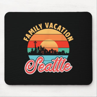 Familienurlaub in Seattle. Mousepad