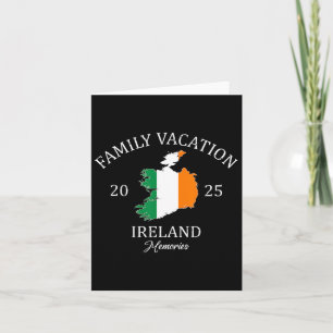 Familienurlaub Irland 2025 Familien-Reisegruppe  Karte