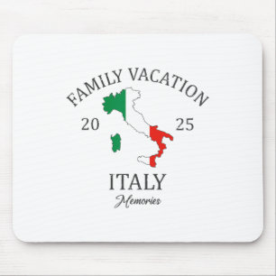 Familienurlaub Italien 2025 Familien-Reisegruppe Mousepad