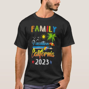 Familienurlaub Kalifornien Erinnerungen gemeinsam T-Shirt
