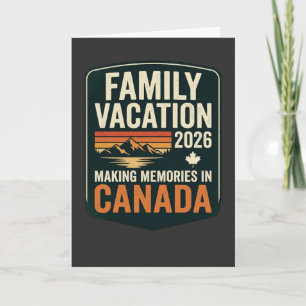 Familienurlaub Kanada 2026 Erinnerungen Schaffen T Karte