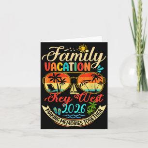 Familienurlaub Key West 2026 Erinnerungen Familie Karte