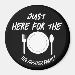 Familienurlaub Kreuzfahrten Kinder Tür Funny Food  Magnet