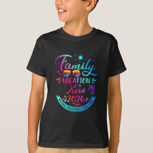 Familienurlaub Kure 2026 Palmbaum-Geschenk T-Shirt