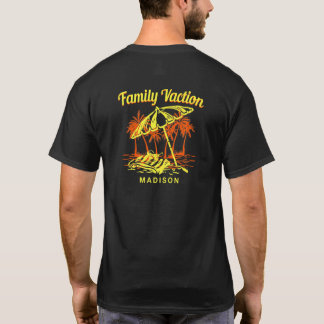 Familienurlaub Madison Ct Keepake Connecticut Re T-Shirt