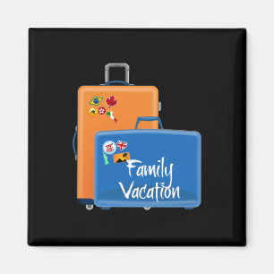 Familienurlaub Magnet