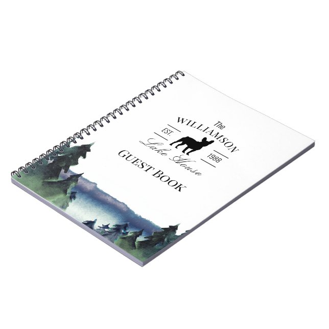 Familienurlaub Mietunterbinder Notizblock (Linke Seite)