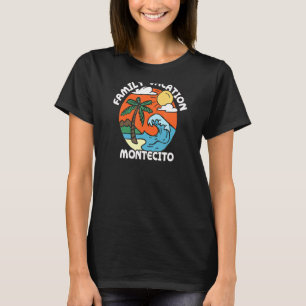 Familienurlaub Montecito Beach California Beach B T-Shirt