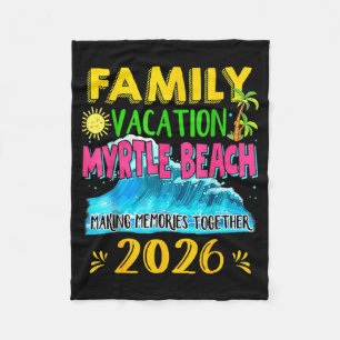 Familienurlaub Myrtle Beach 2026 Ferien Sommer Fleecedecke