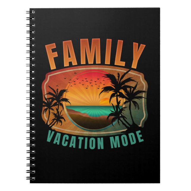 FAMILIENURLAUB NOTIZBLOCK (Vorderseite)