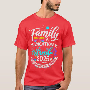 Familienurlaub Orlando 2025 Beach Sommerurlaub T-Shirt