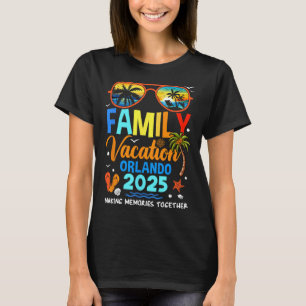 Familienurlaub Orlando 2025 Familienurlaub T-Shirt