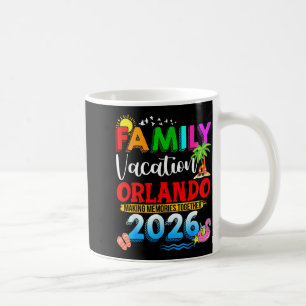 Familienurlaub Orlando 2026 Matching Gruppe Sommer Kaffeetasse