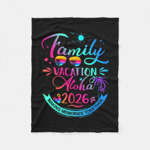 Familienurlaub Orlando 2026 Palmbaum-Geschenk Fleecedecke