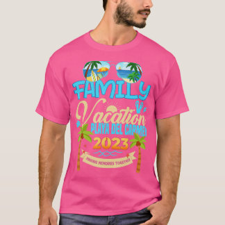Familienurlaub Playa del Carmen 2023 Mexiko Vacat T-Shirt