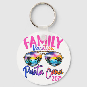 Familienurlaub Punta Cana 2025 - Matching Holiday Schlüsselanhänger