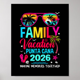 Familienurlaub Punta Cana 2026 Dominikanische Repu Poster