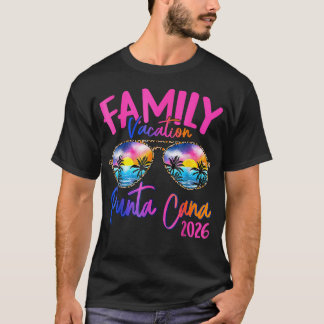 Familienurlaub Punta Cana 2026 Passende Feiertagsm T-Shirt