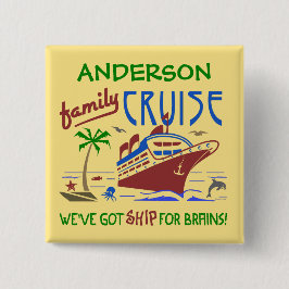 Familienurlaub Sonnenschiff | INDIVIDUELLE NAME Button