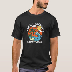 Familienurlaub Stony Creek Beach Connecticut T-Shirt