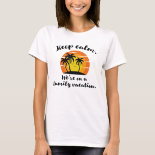 Familienurlaub T-Shirt