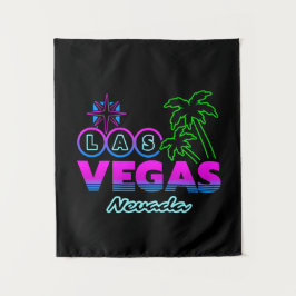 Familienurlaub - Vegas Ausflug Souvenir - Las Vega Wandteppich