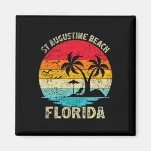 Familienurlaub Vintag Retro Florida Magnet