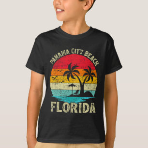 Familienurlaub Vintage Retro Florida Panama City T-Shirt