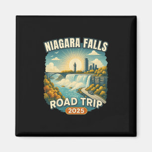 Familienurlaubs-Souvenir Niagara Falls Roadtrip 2 Magnet