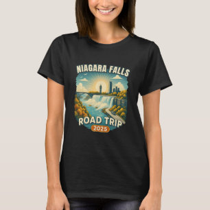 Familienurlaubs-Souvenir Niagara Falls Roadtrip 2 T-Shirt
