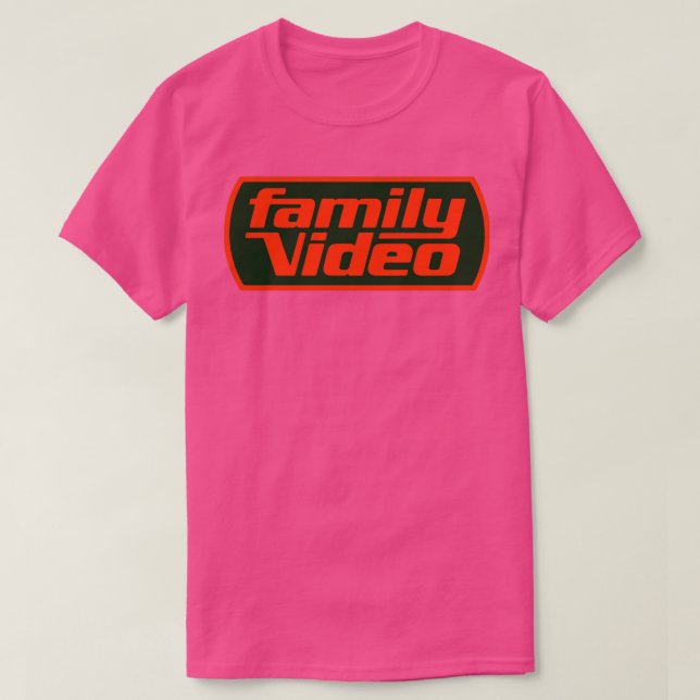 Familienvideo T-Shirt (Design vorne)