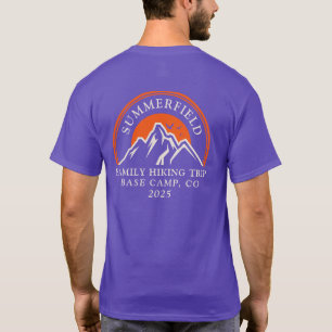 Familienwanderung Matching Bergsee-Zauber T-Shirt