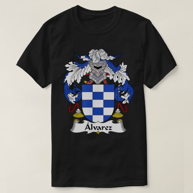 Familienwappen Alvarez T-Shirt (Design vorne)