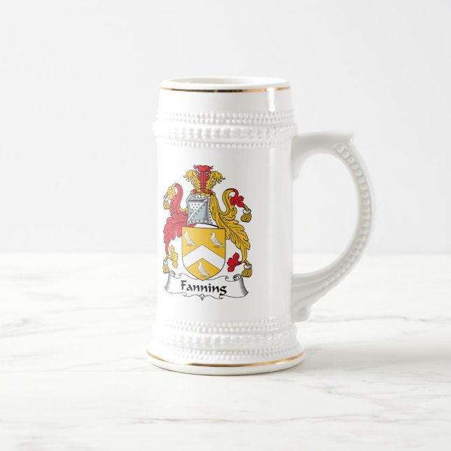 Familienwappen Bierglas (Rechts)